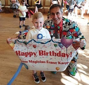 Boston birthday magician